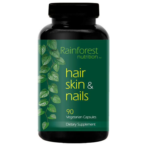 Rainforest Hair Skin Nails Bottle